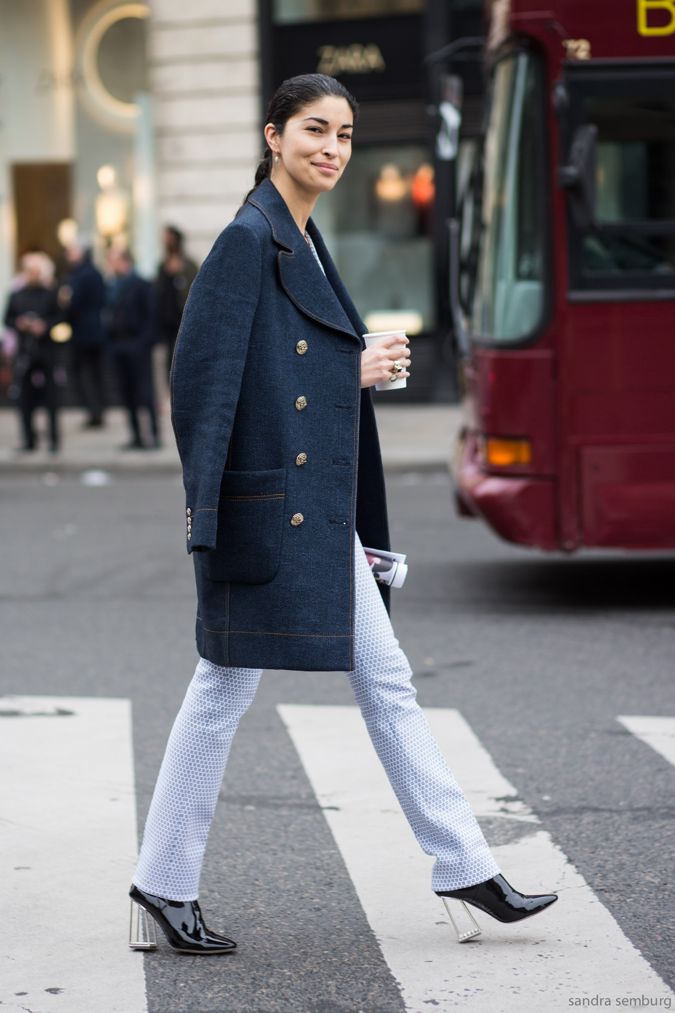 Paris Fashionweek day 6, outside Stella McCartney, Caroline Issa