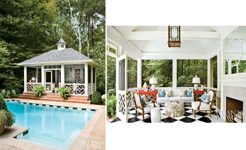 Décor Inspiration: Dreamy Pool Pavilions