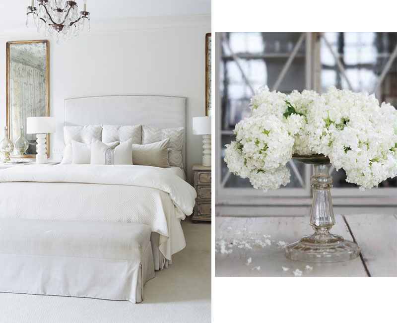 Holiday Inspiration | Decorating with winter whites