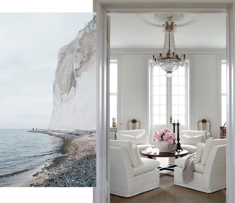 Holiday Inspiration | Decorating with winter whites