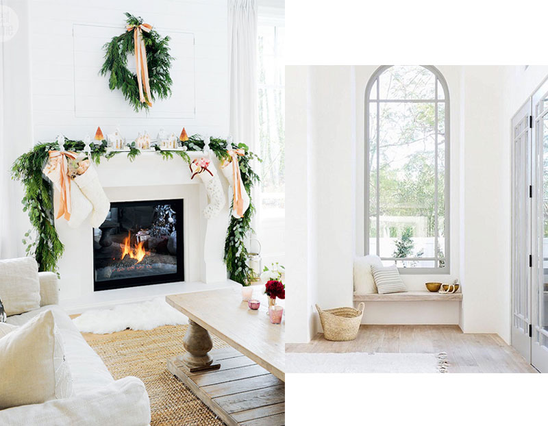 Holiday Inspiration | Decorating with winter whites