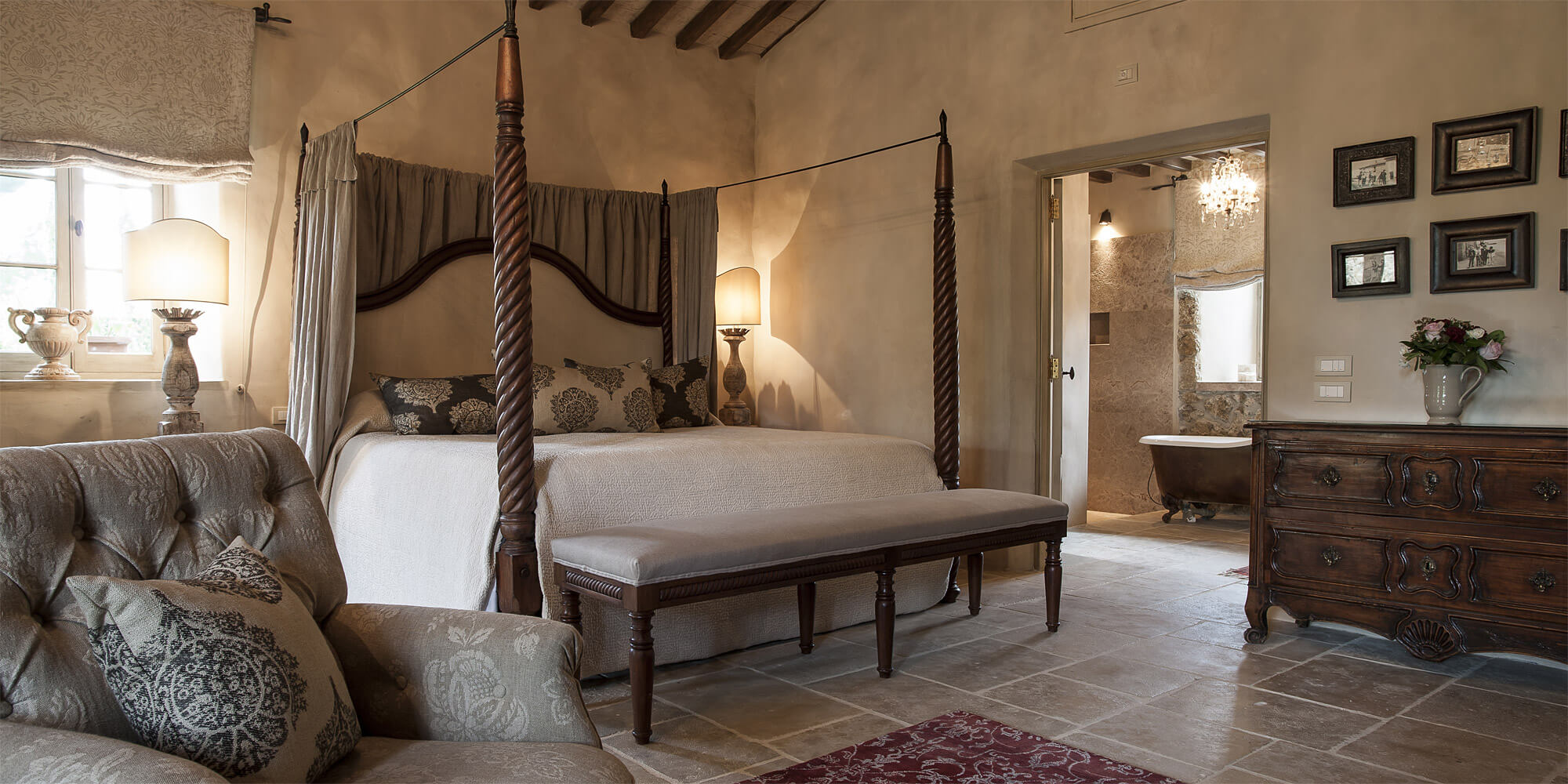 Décor Inspiration | A Beautifully Restored 13th Century Tuscan Villa