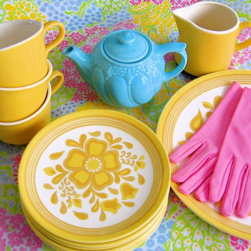 vintage dishware