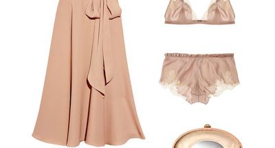 {style inspiration: blush, nude & champagne}