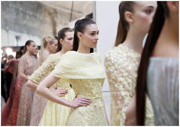 Backstage at Elie Saab Haute Couture - This Is Glamorous