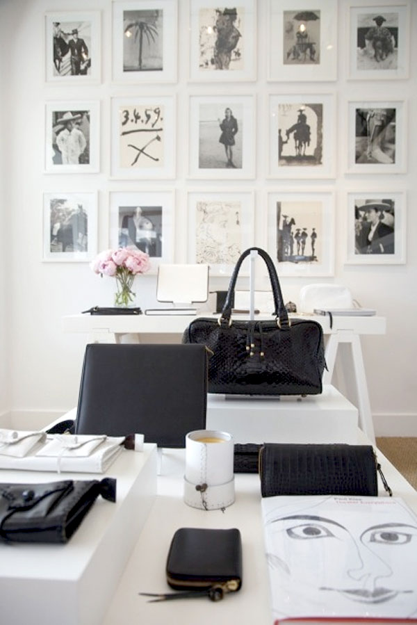 {décor inspiration | at the office : gallery walls & shop chic}