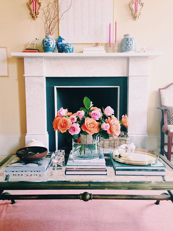 Décor Inspiration | At Home: A Pale Pink Antique Hand-knotted Rug