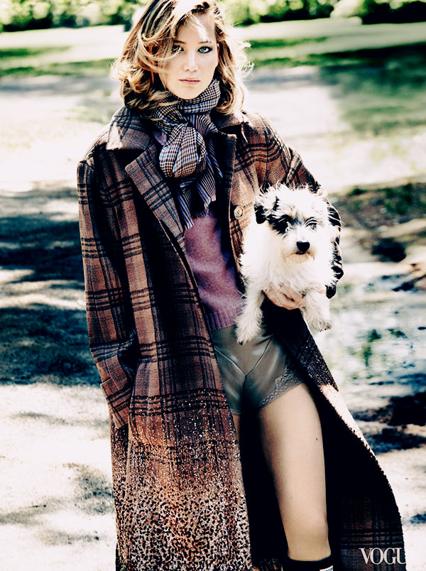 {fashion inspiration | editorial : jennifer lawrence by mario testino for vogue}