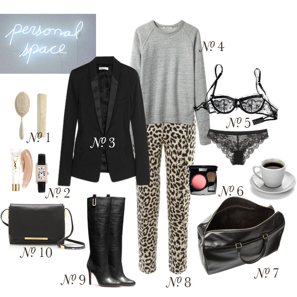 {style inspiration | for autumn : tailored blazers, grey knits & leopard print}