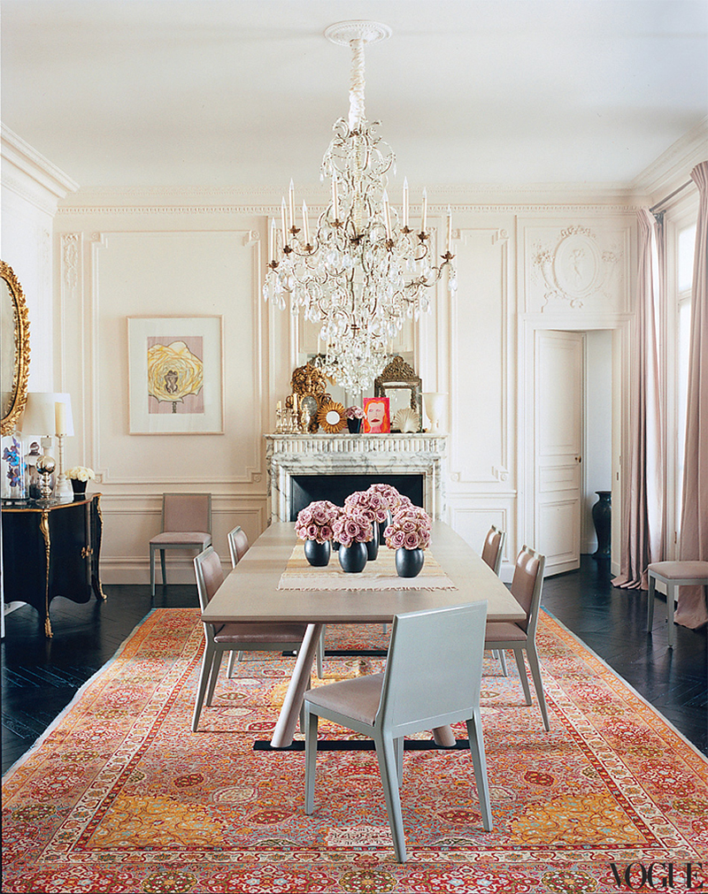 Interiors Redux : L'Wren Scott's Paris Apartment
