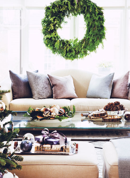 From the Archives | Holiday Inspiration: 10 Images of Decorating with Wreaths