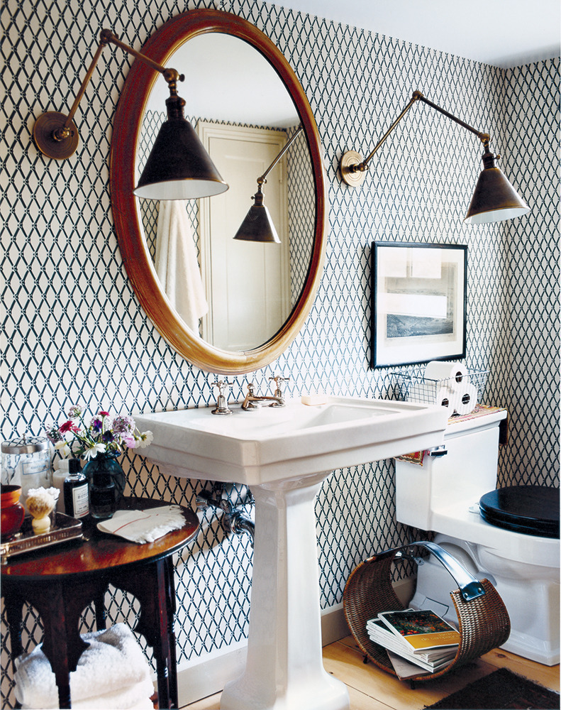 Décor | Storage Inspiration: In the Powder Room
