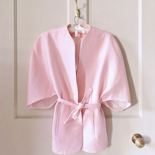 From Here to Eternity Powder Pink Wool Cape | thisisglamorous.com/shop