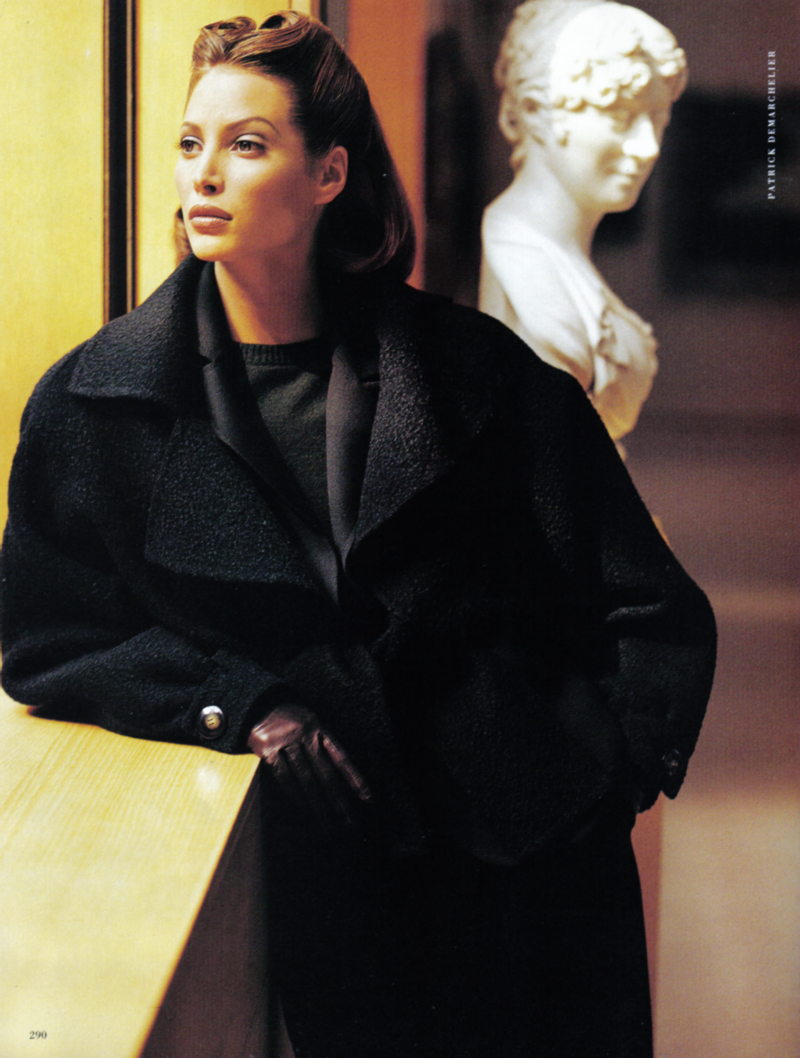 Vintage: Christy Turlington for US Harper's Bazaar September 1992