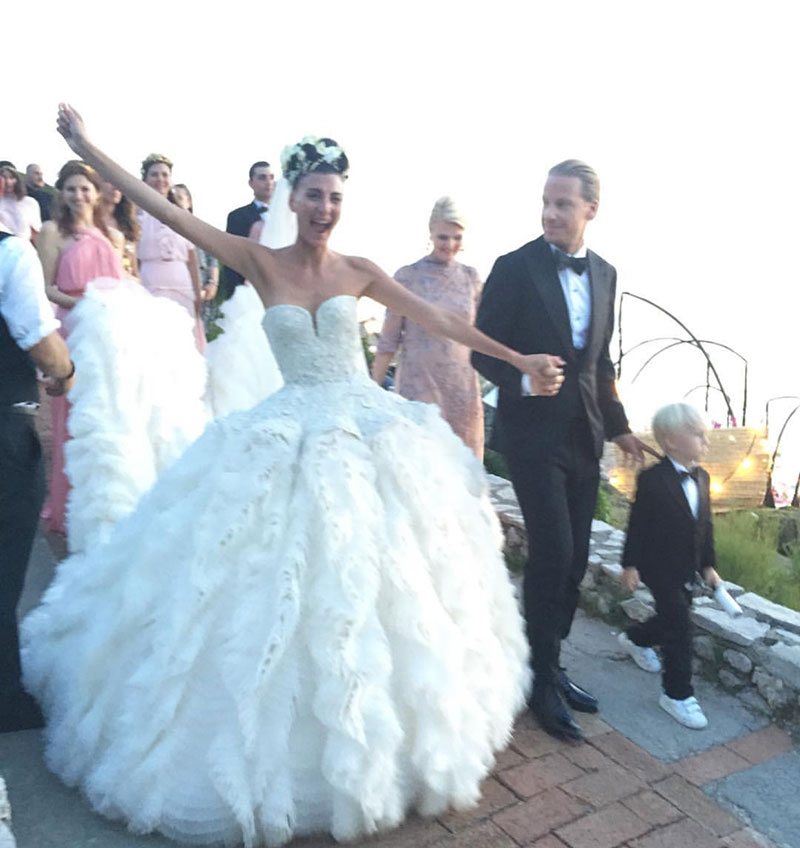 Wedding of the Summer: Giovanna Battaglia & Oscar Engelbert, Capri