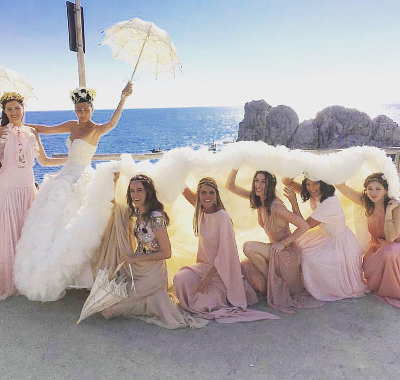 Wedding of the Summer: Giovanna Battaglia & Oscar Engelbert, Capri