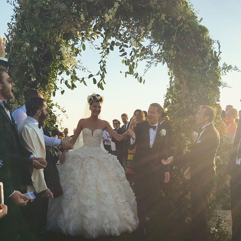 Wedding of the Summer: Giovanna Battaglia & Oscar Engelbert, Capri