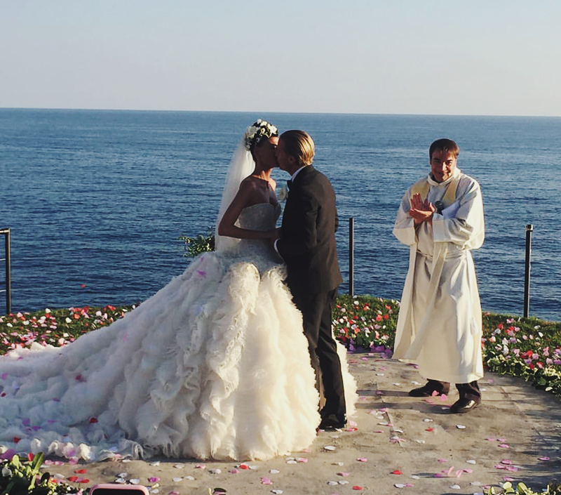 Wedding of the Summer: Giovanna Battaglia & Oscar Engelbert, Capri