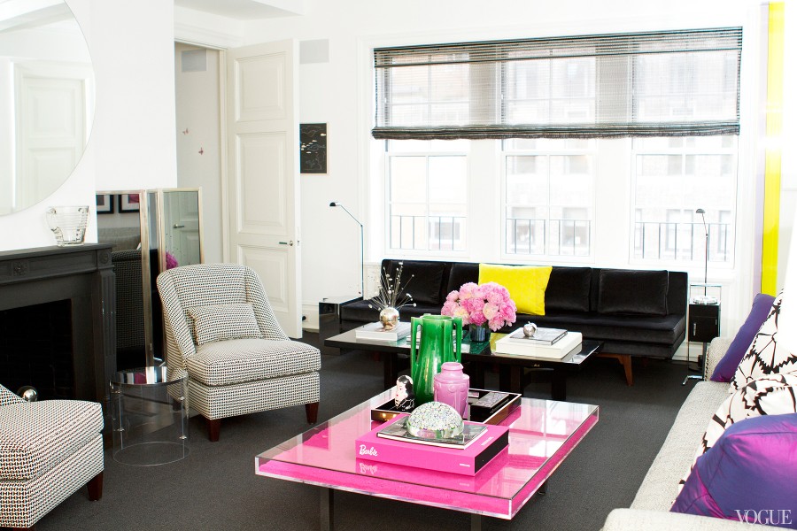 In the Living Room | Design Inspiration: Yves Klein Cocktail Tables