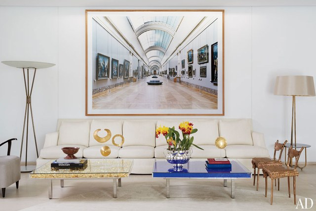 In the Living Room | Design Inspiration: Yves Klein Cocktail Tables