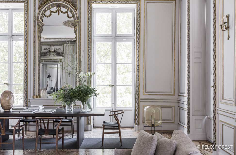 Décor Inspiration: An Elegant & Classically French Apartment in Lyon