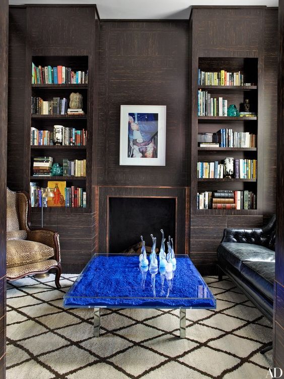 In the Living Room | Design Inspiration: Yves Klein Cocktail Tables