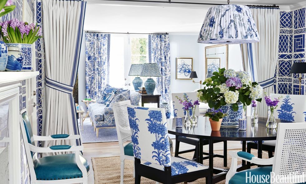 Décor Inspiration: Blue & White in California by Mark D. Sikes