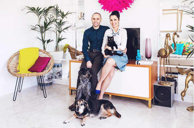 In the Studio With: Marc and Cèlia of Antic & Chic, Girona