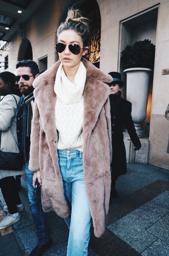 Faux Fur Before Winter's Street Inspiration