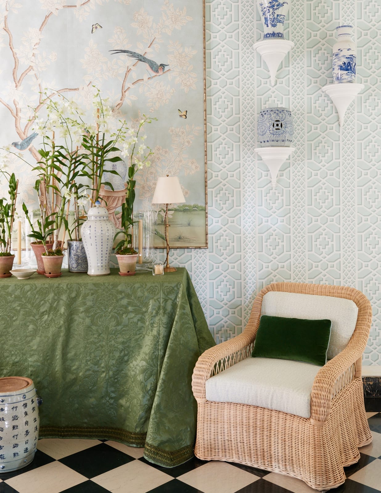 Décor Inspiration: Mark D. Sikes’ Design for The Greystone Mansion, California