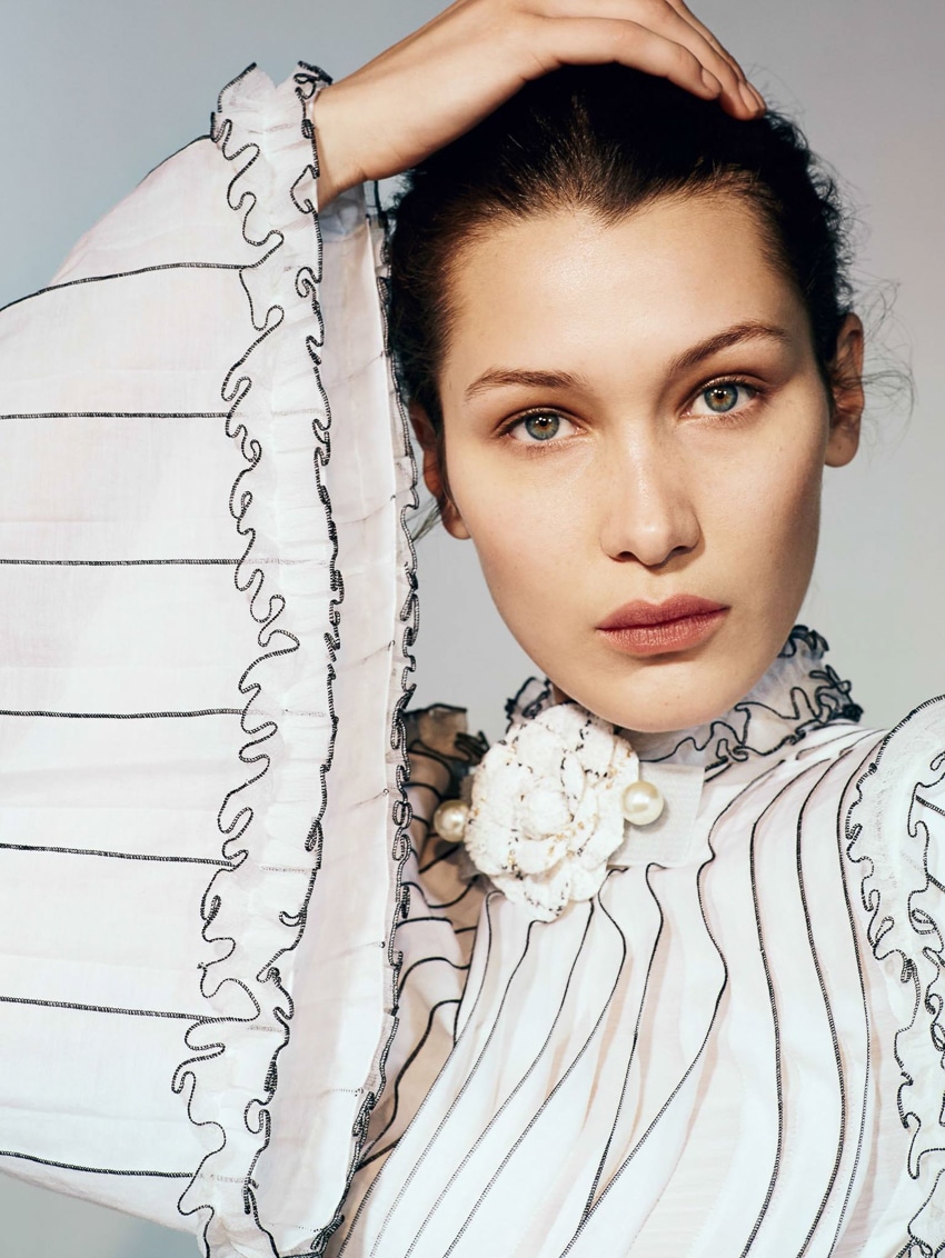 Editorial: Bella Hadid by Collier Schorr for Vogue China April 2017