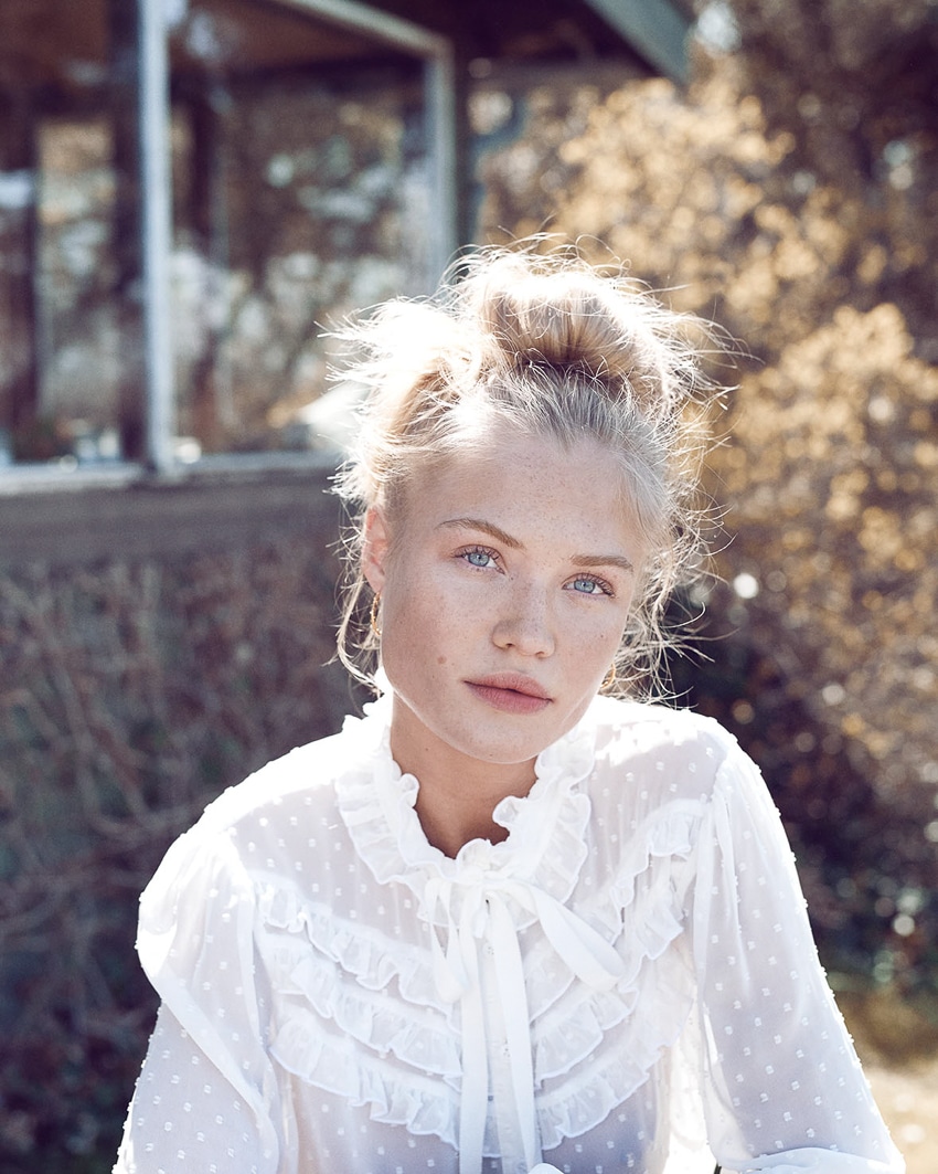 Fashion Editorial: Camilla Christensen by Sean McMenomy for Elle Denmark August 2017