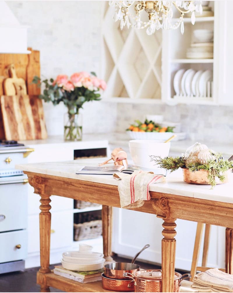 At Home | Pure Romance: Peonies & Carrara in a French Country Cottage