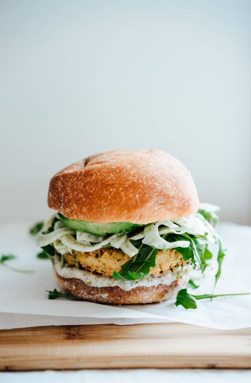 In the Kitchen | 5 Recipes to Try this Week: White Bean Burgers with Fennel Slaw & more
