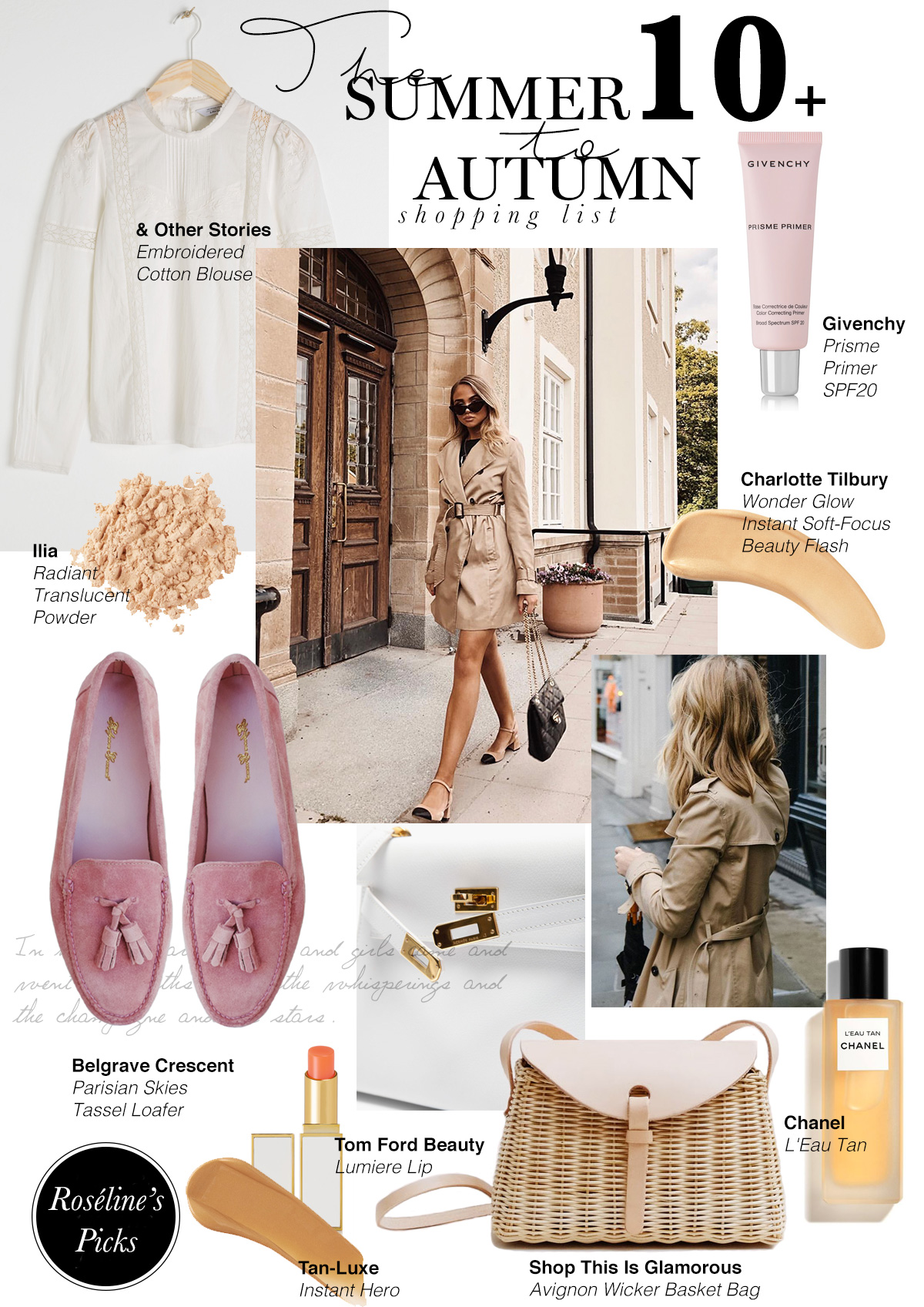 The Edit | Summer to Autumn Shopping List: Trench Coats, Suede Loafers & more