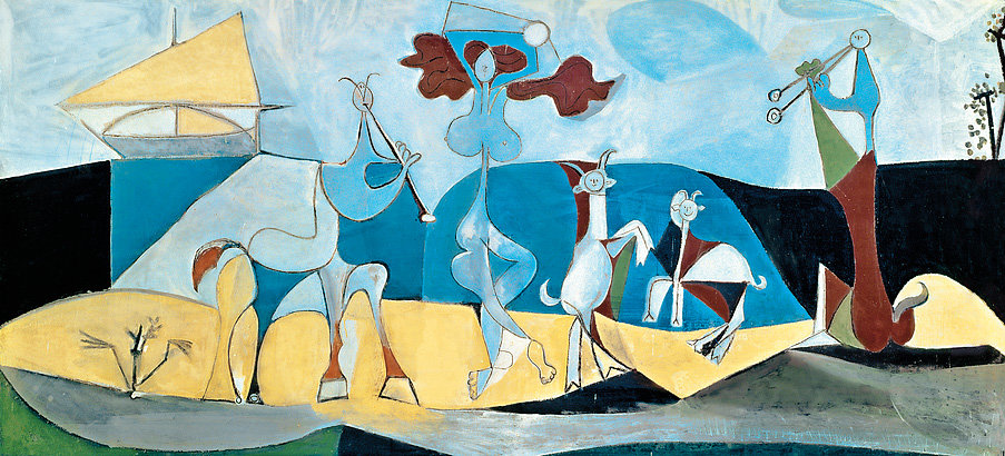 At the Gallery | La Joie de Vivre by Pablo Ruiz Picasso