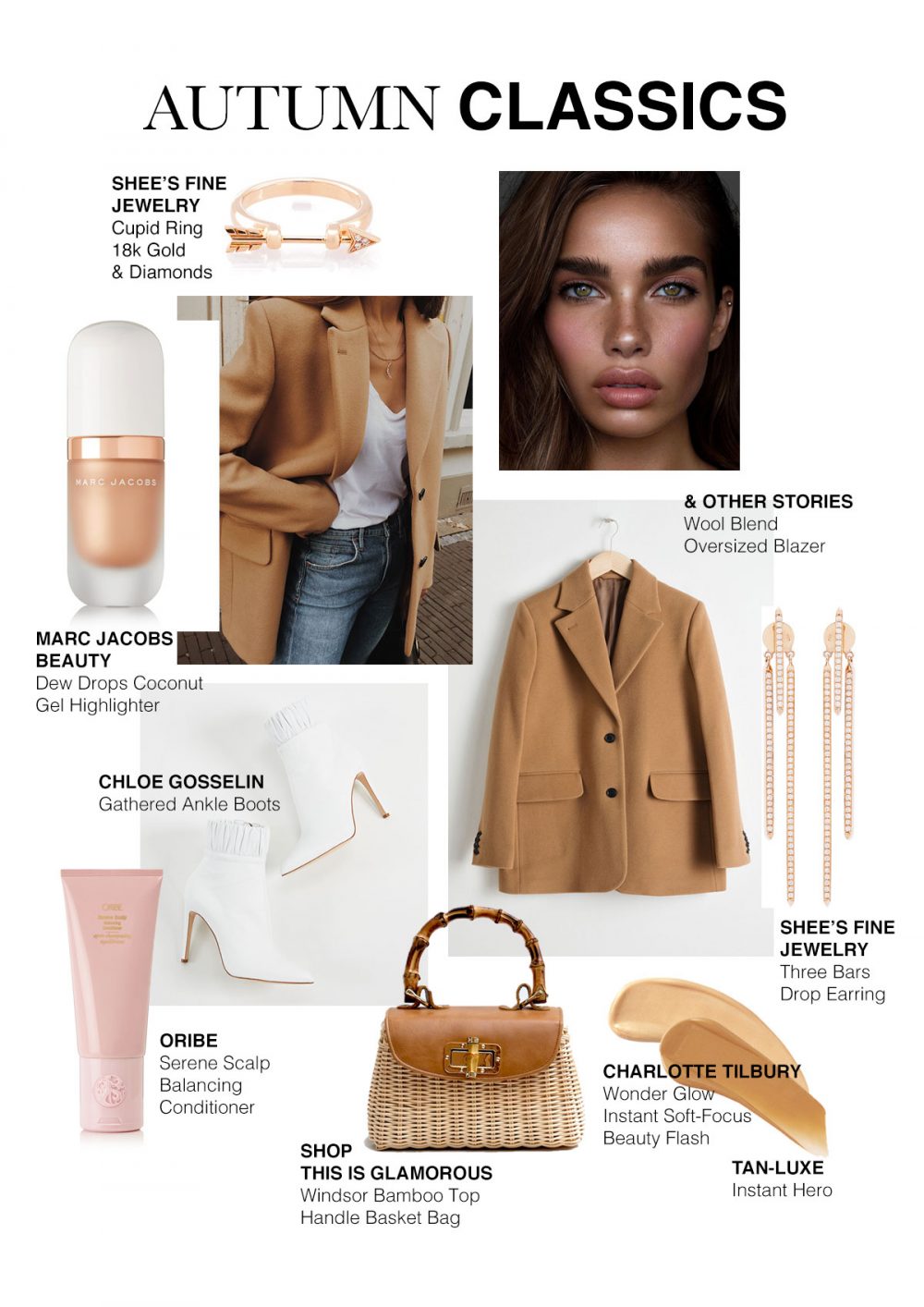 The Edit | Autumn Classics in Shades of White & Camel