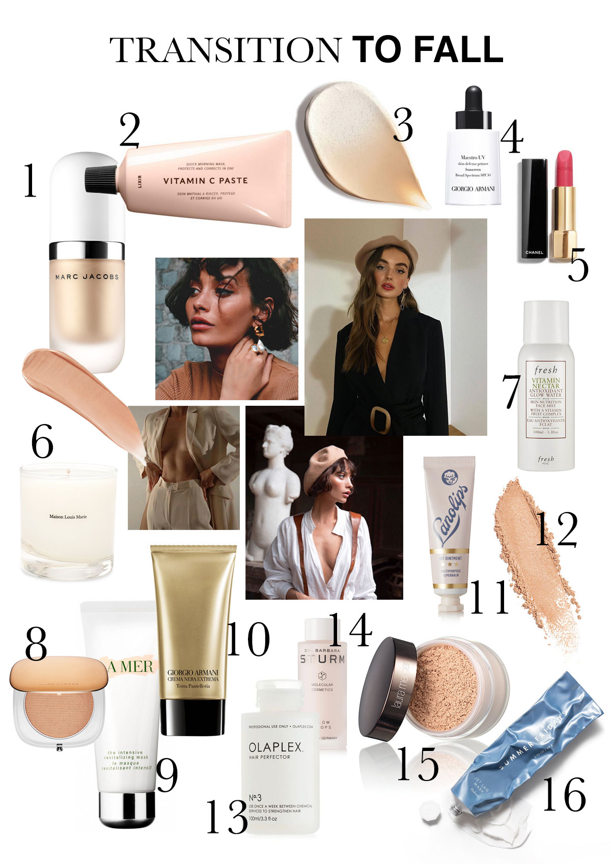 The Beauty Edit: Transition to Fall