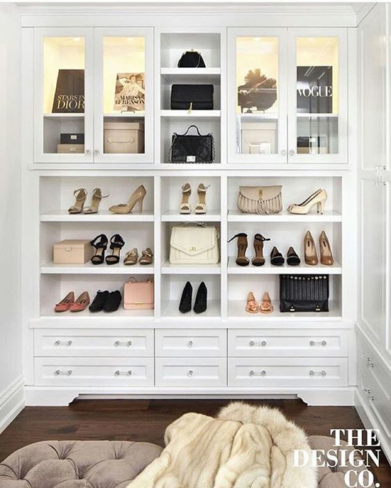 From Pinterest | Storage Inspiration: 6 Beautiful Dressing Rooms