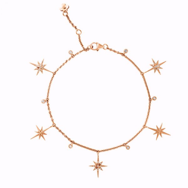 CELESTIAL-Charm-Bracelet---18k-Rose-Gold