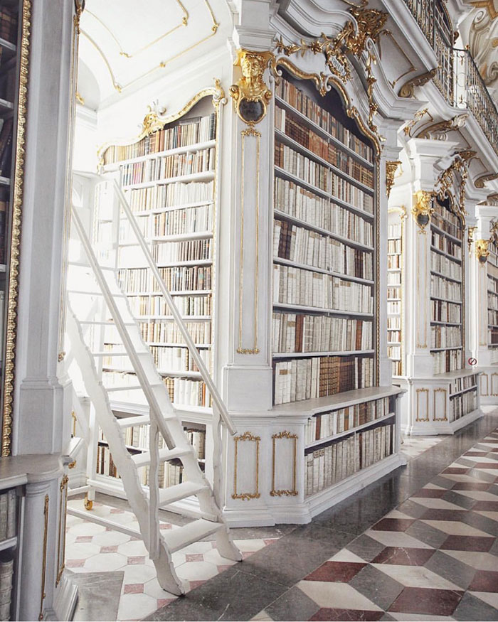 Weekday Wanderlust | Places: Admont Abbey Library, Austria