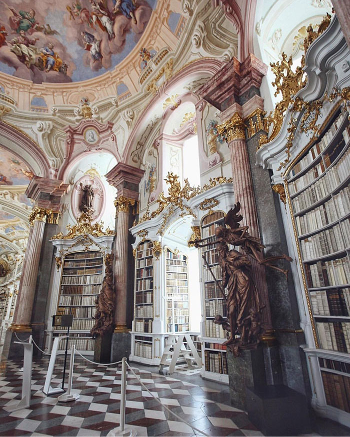 Weekday Wanderlust | Places: Admont Abbey Library, Austria