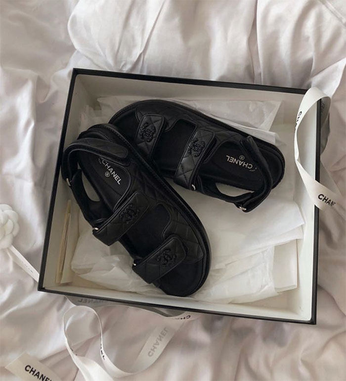 Style File | Mini Trend: Chanel Velcro Sandals