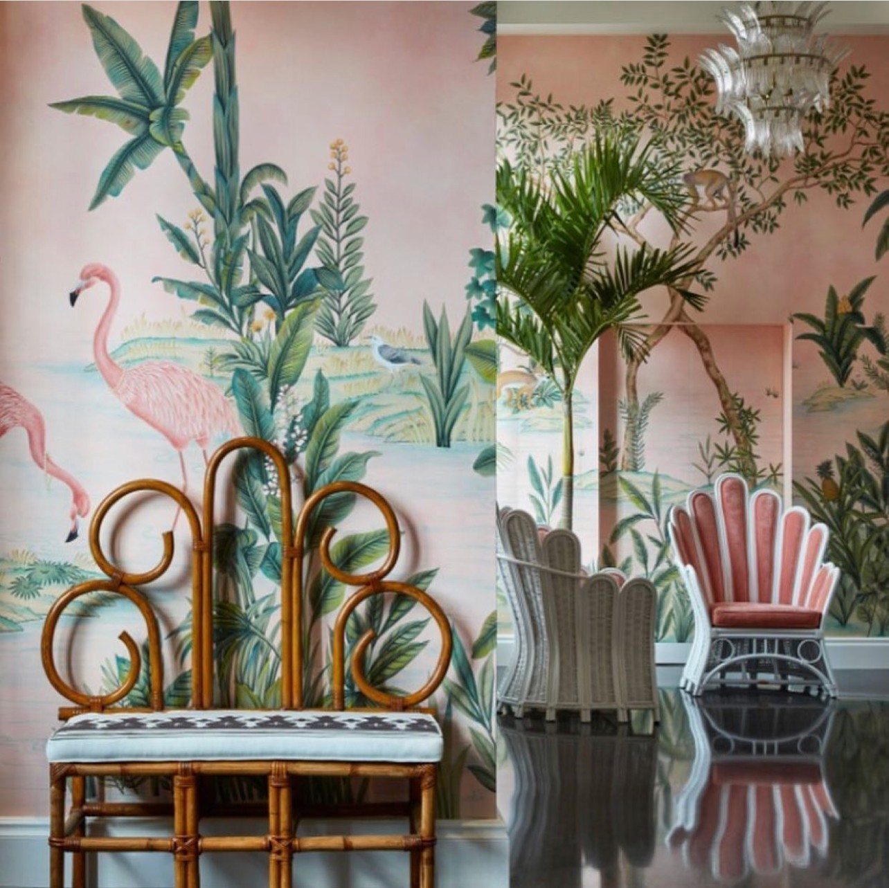 In Design | Décor Inspiration: de Gournay at the Colony Hotel, Palm Beach