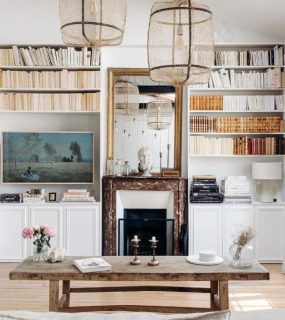 Décor Inspiration: A Bright Top Floor Paris Apartment in the 17ème