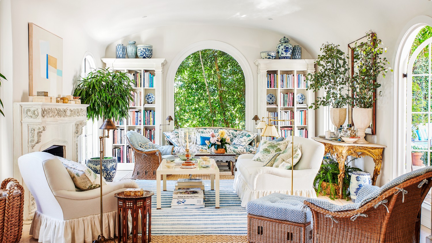 Décor Inspiration: The Redecoration of Mark D. Sikes’s Hollywood Hills Home