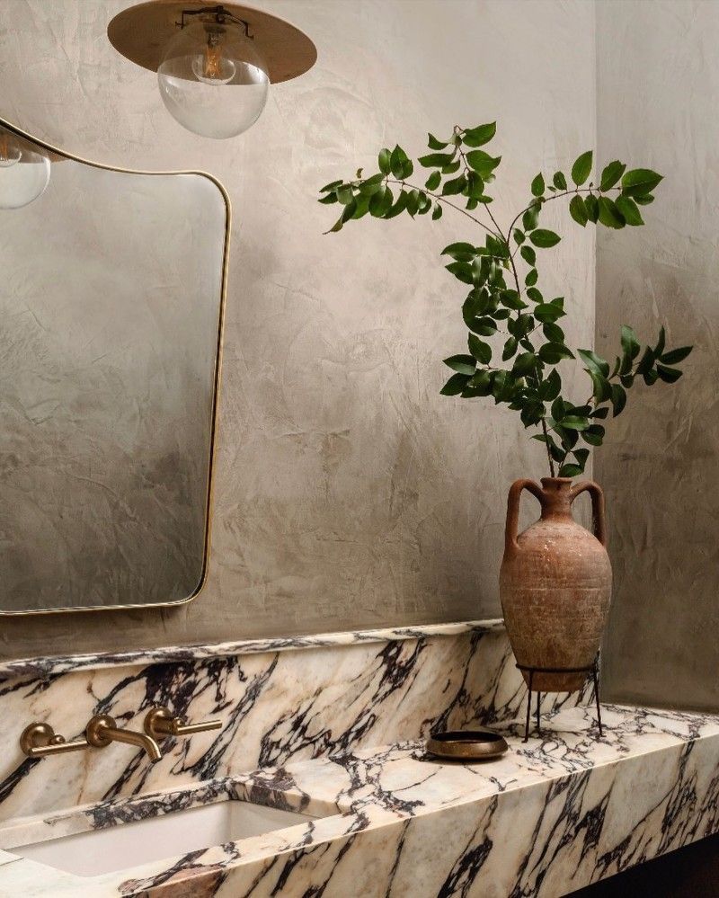 Décor Inspiration: Dramatic Marble