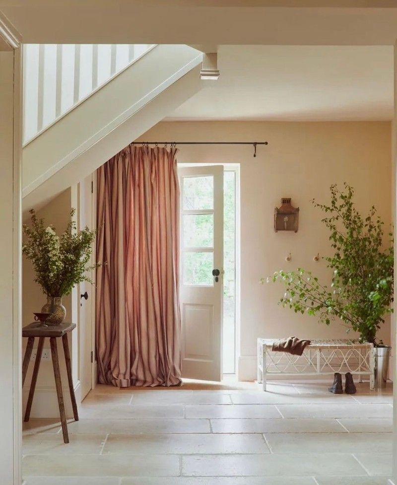 Series | Two Lovely Things: Front Door Curtains